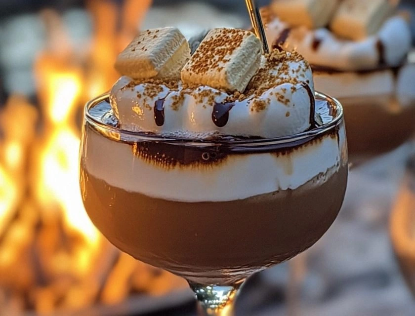 S’mores Campfire Cocktail Recipe