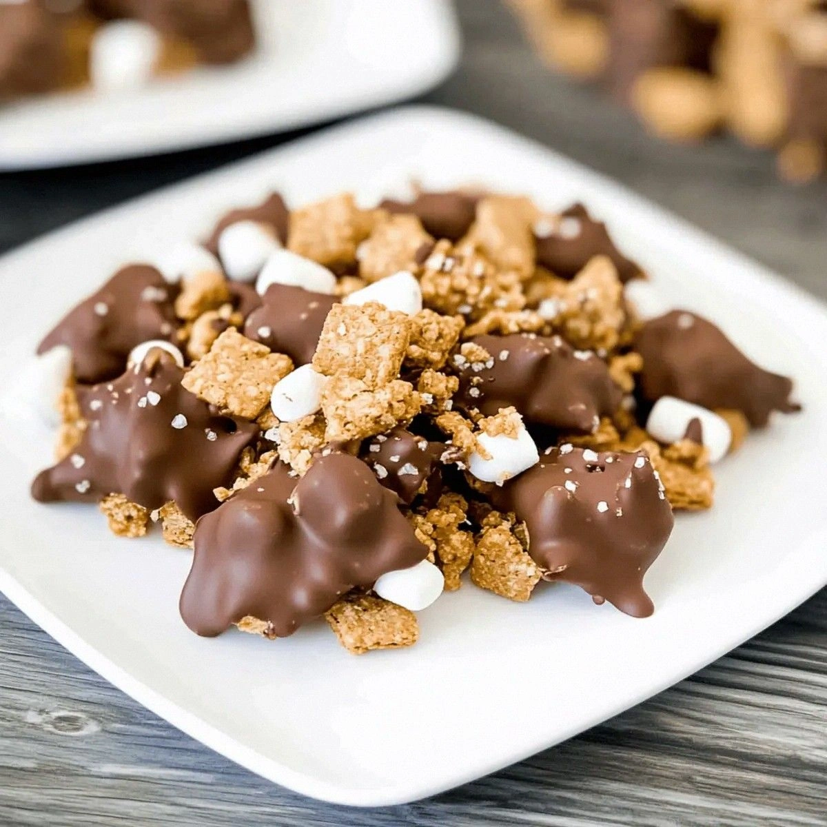S’mores Clusters: No-Bake Trea