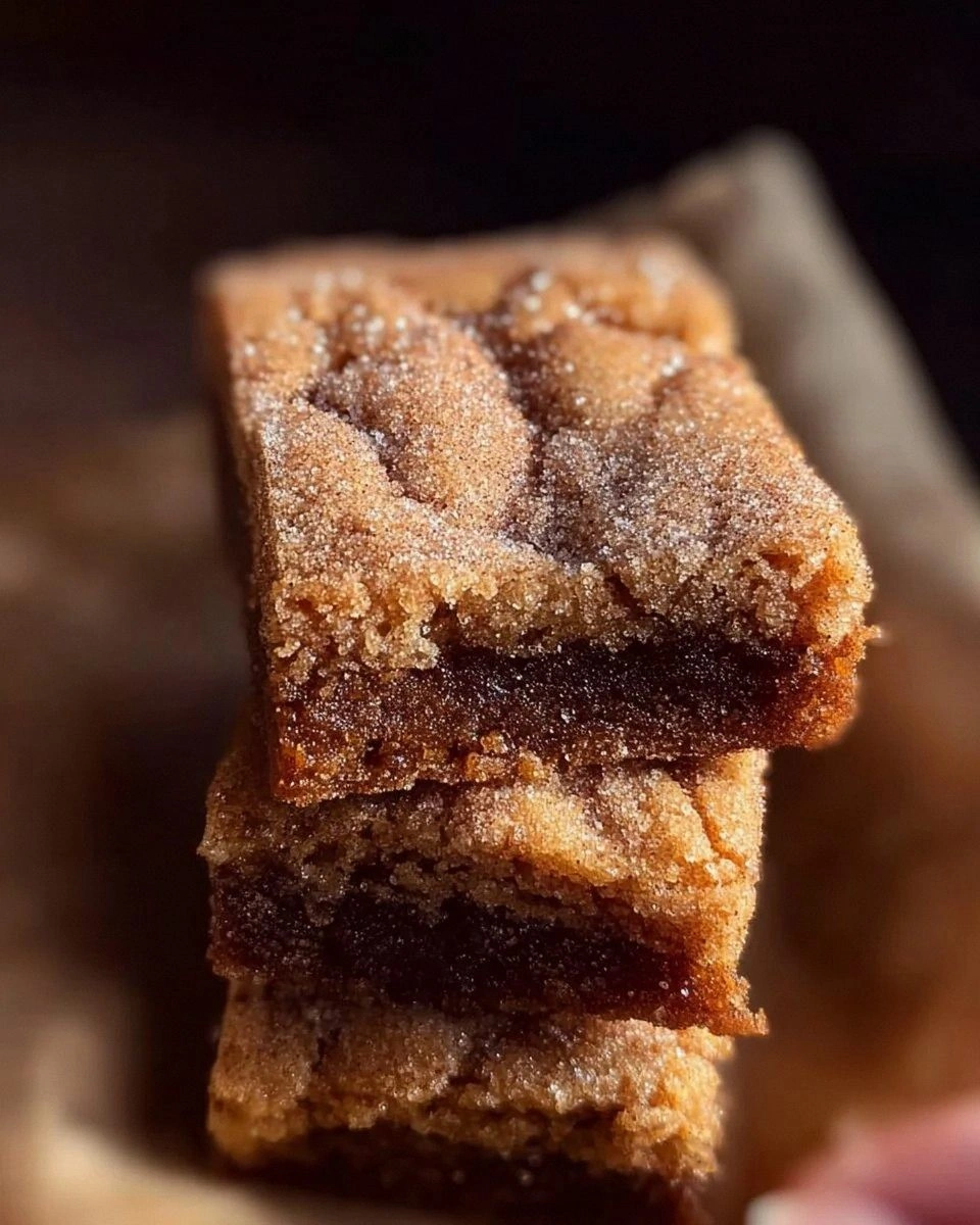 Snickerdoodle Blondies