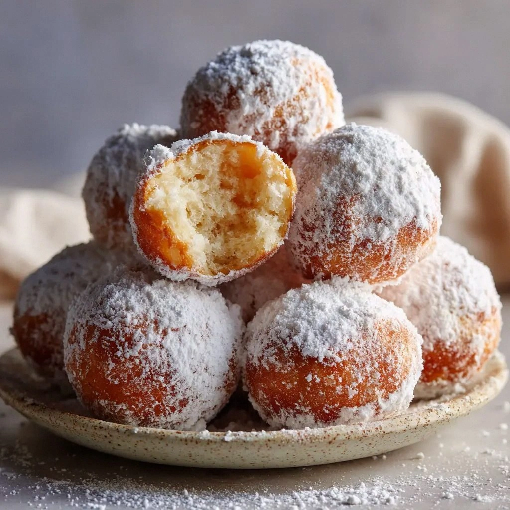 Snowball Donuts: Fluffy Baked 