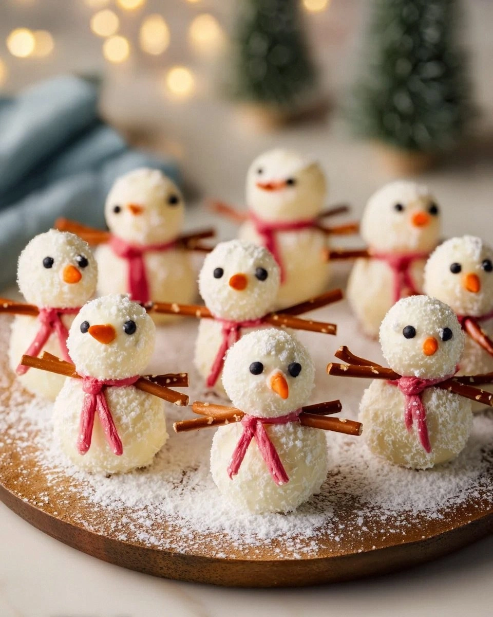 Snowman Truffles