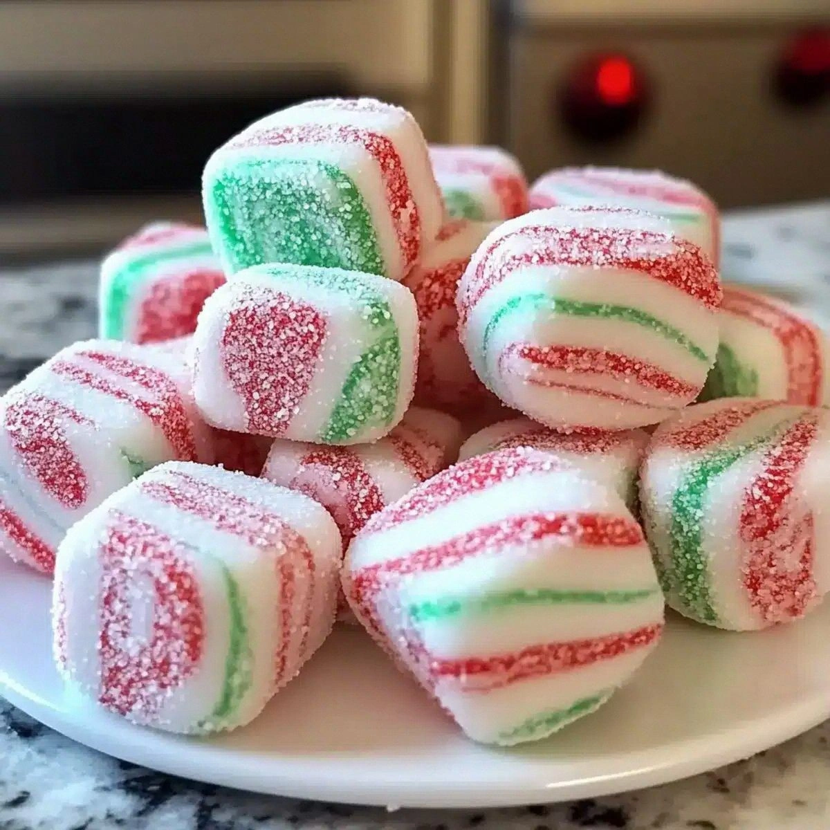 Soft Christmas Peppermints That Melt in Your Mouth