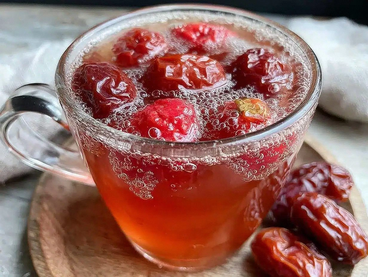 Soothing Red Date Goji Berry Tea Recipe for Cozy and Healthy Moments