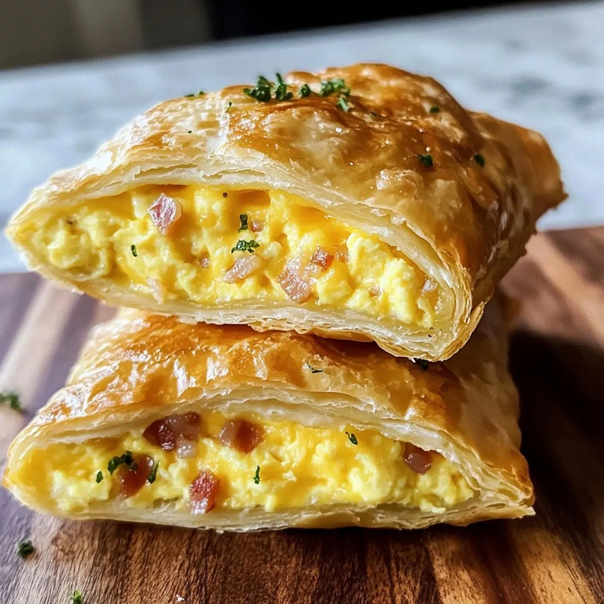 Sourdough Discard Breakfast Pockets for a Flaky Morning Treat
