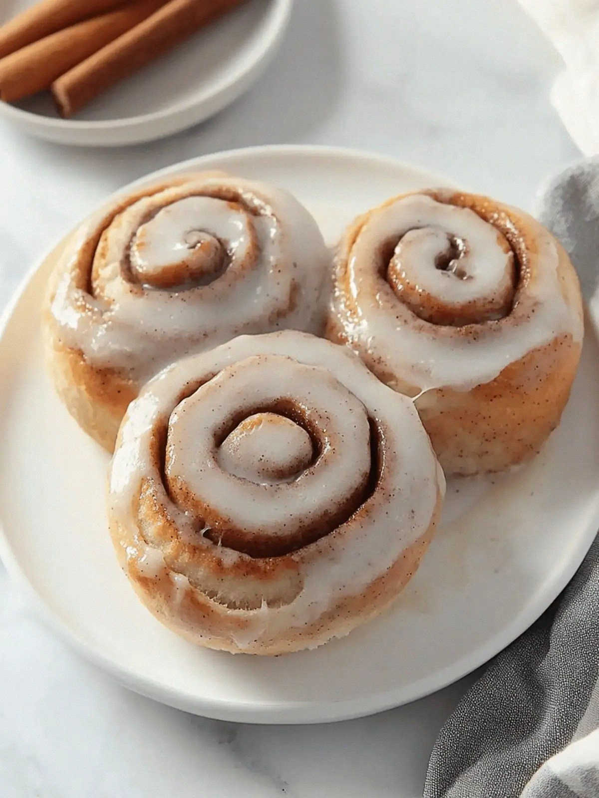 Sourdough Discard Cinnamon Rol