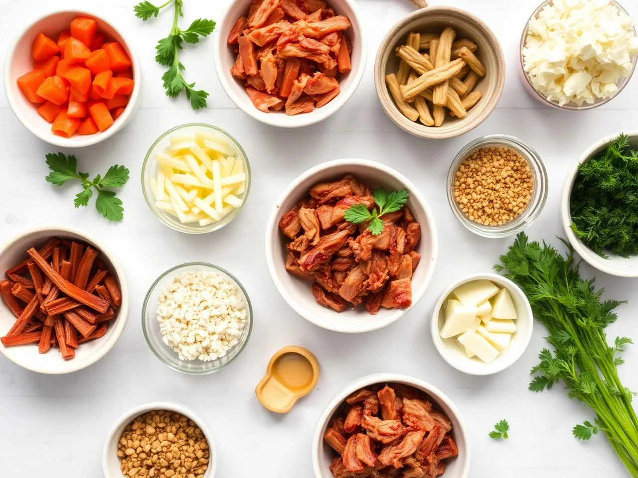 Ingredients for Southern Pulled Pork