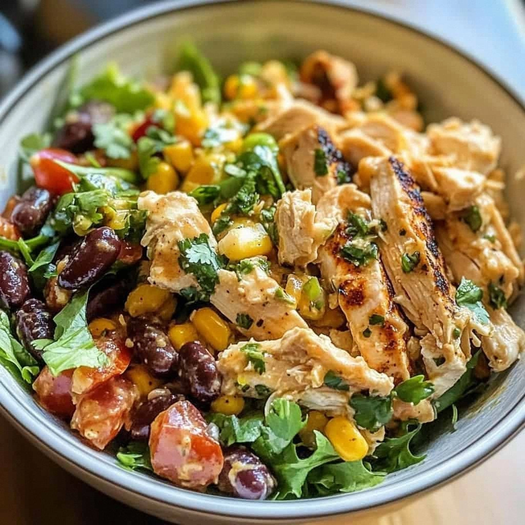 Southwest Chicken Salad Bowl: Recipe, Ingredients, and Healthy Benefits