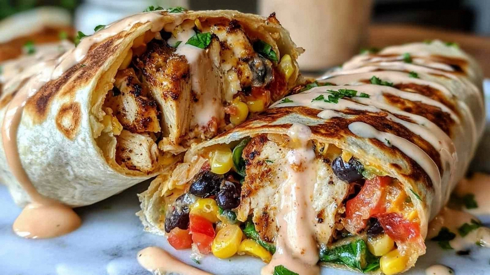 Southwest Chicken Wrap