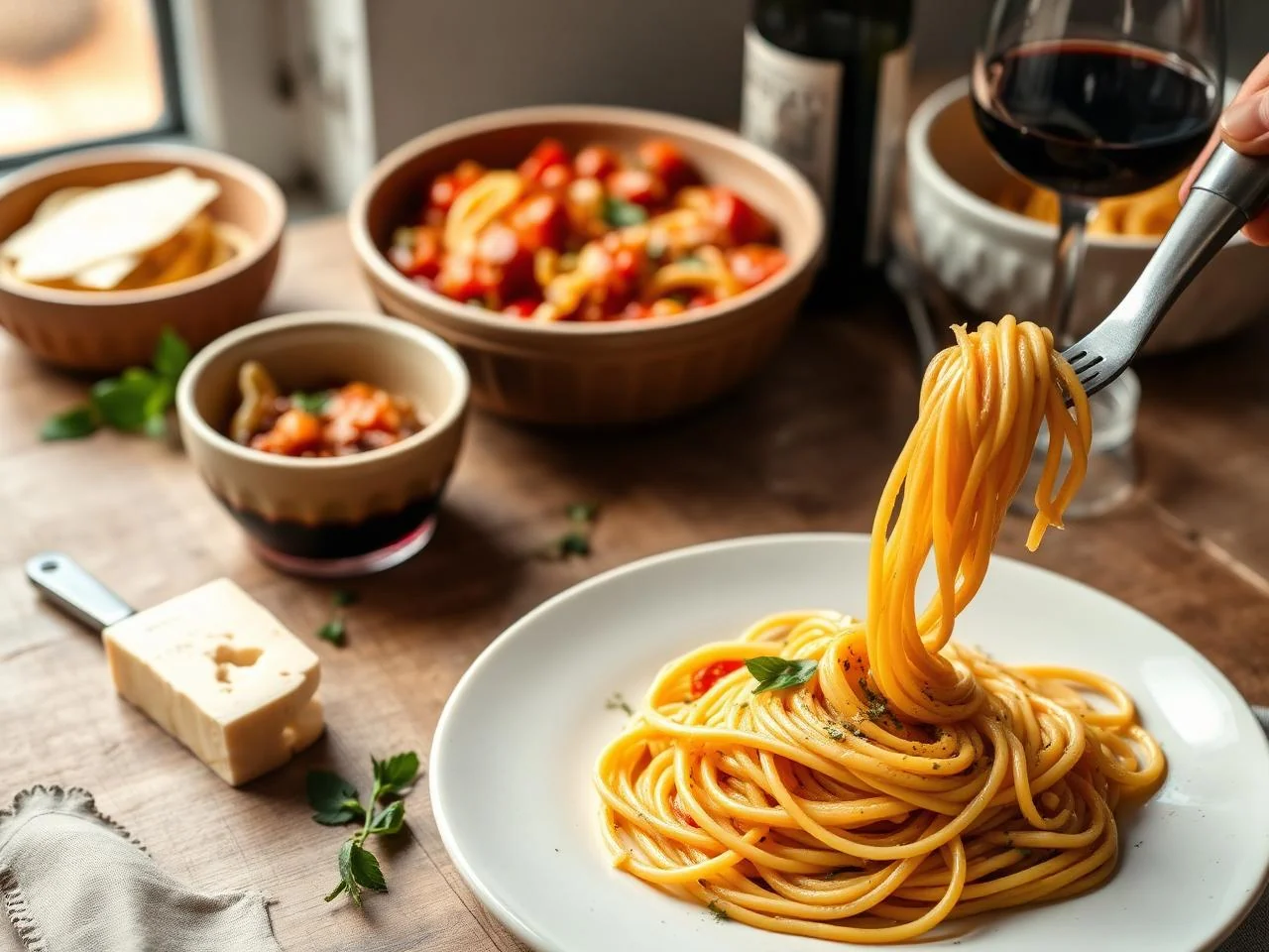 Spaghetti Aglio E Olio