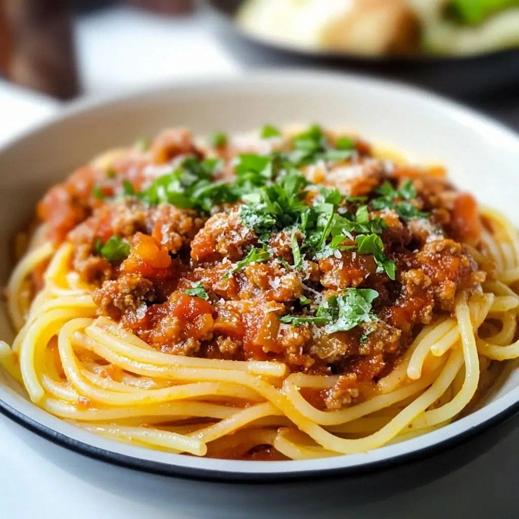 Spaghetti and Meat Sauce Recip