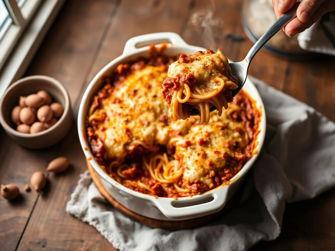 Spaghetti Bolognese Bake