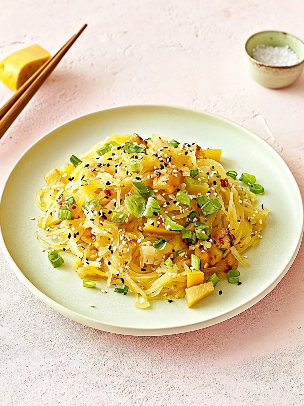 Spaghetti Squash Chow Mein: A 