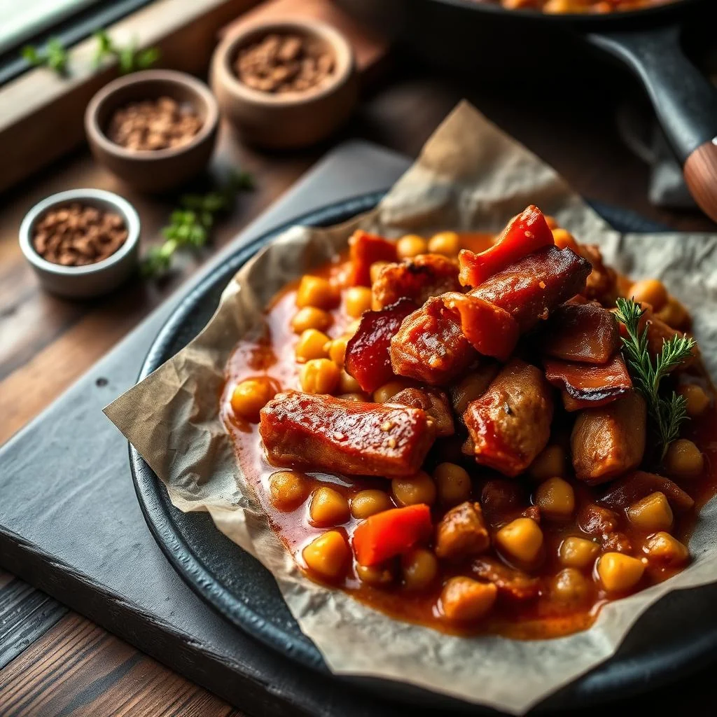 Spanish Chorizo And Chickpea Stew