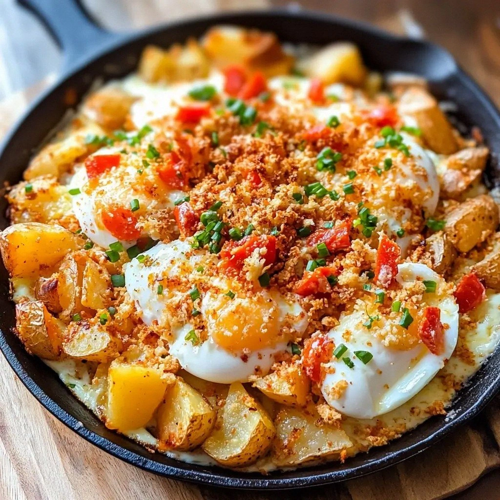 Spanish-Style Eggs with Roaste