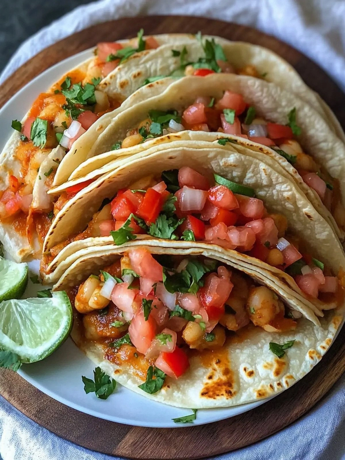 Spicy Buffalo White Bean Tacos