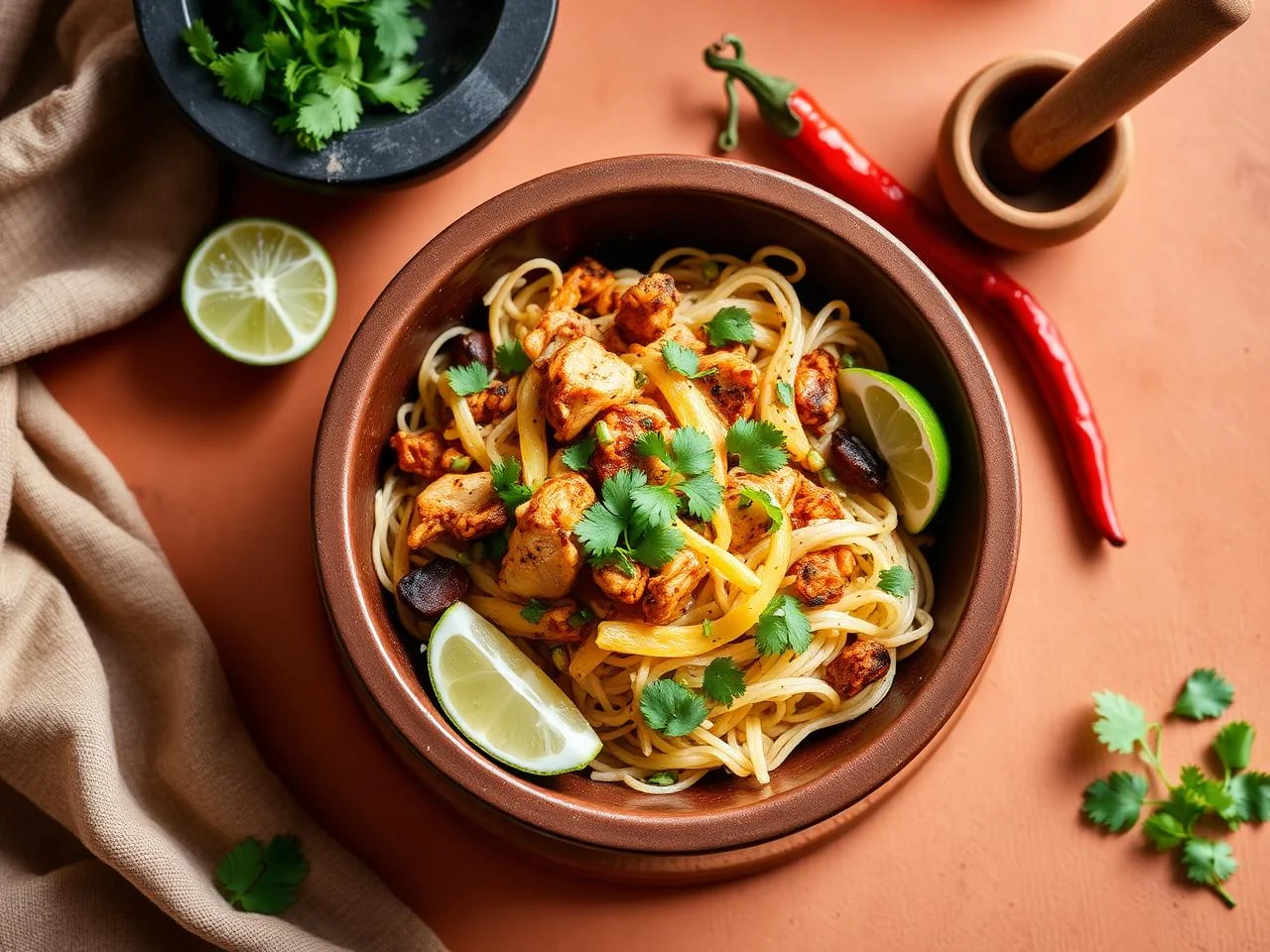 Spicy Chicken Burrito Bowl