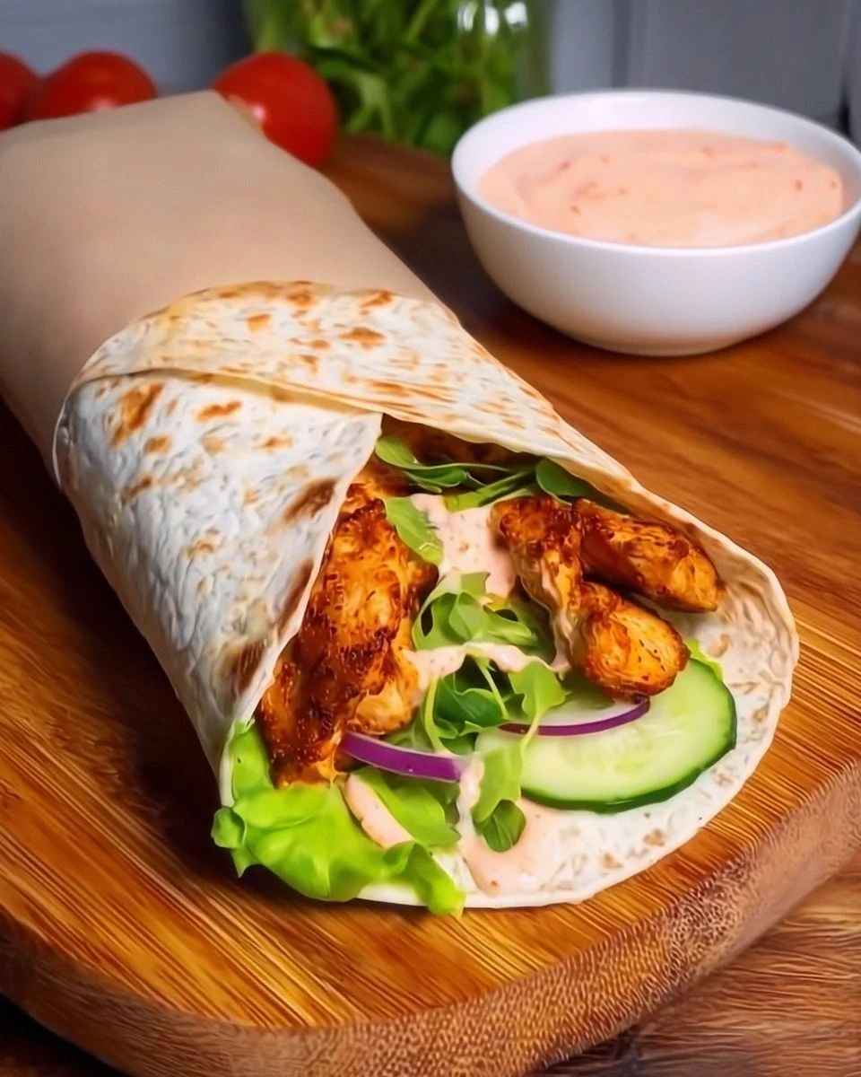 Spicy Chicken Wrap