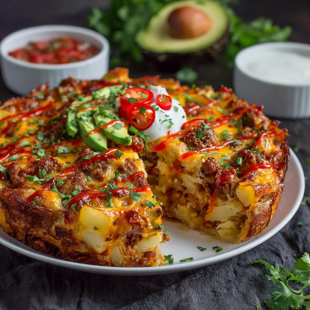 Spicy Chorizo & Potato Egg Cas