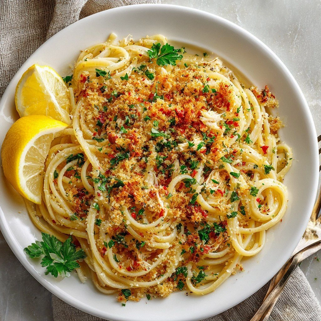 Spicy Crab Linguettine