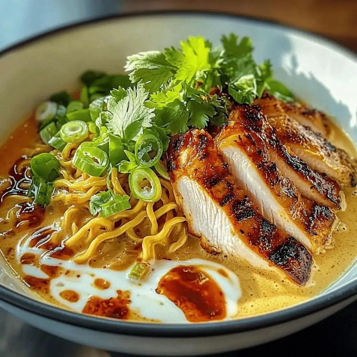 Spicy Fiery Chicken Ramen to Ignite Your Dinner Experience