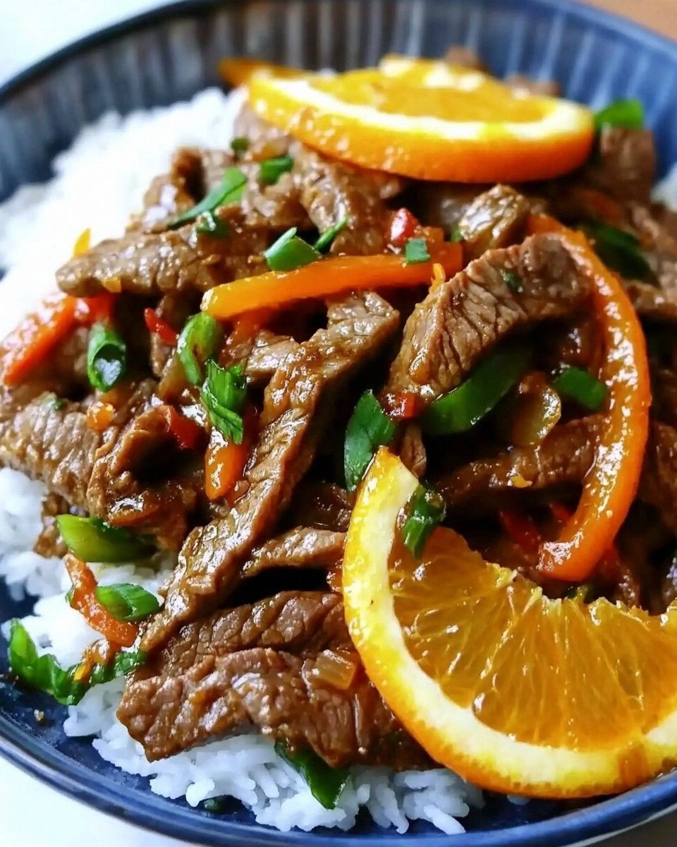 Spicy Orange Beef