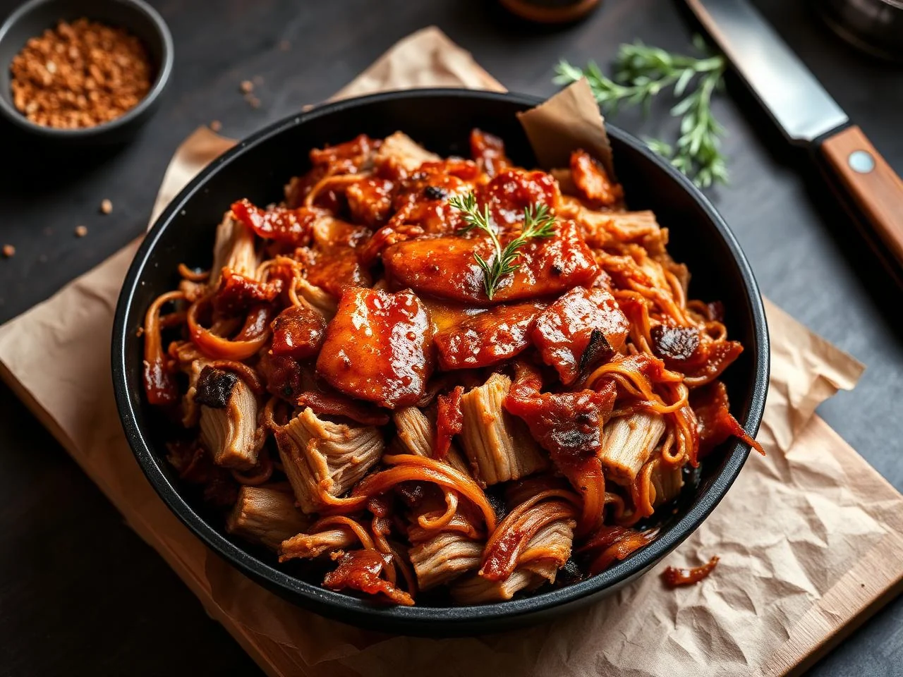 Spicy Pulled Pork