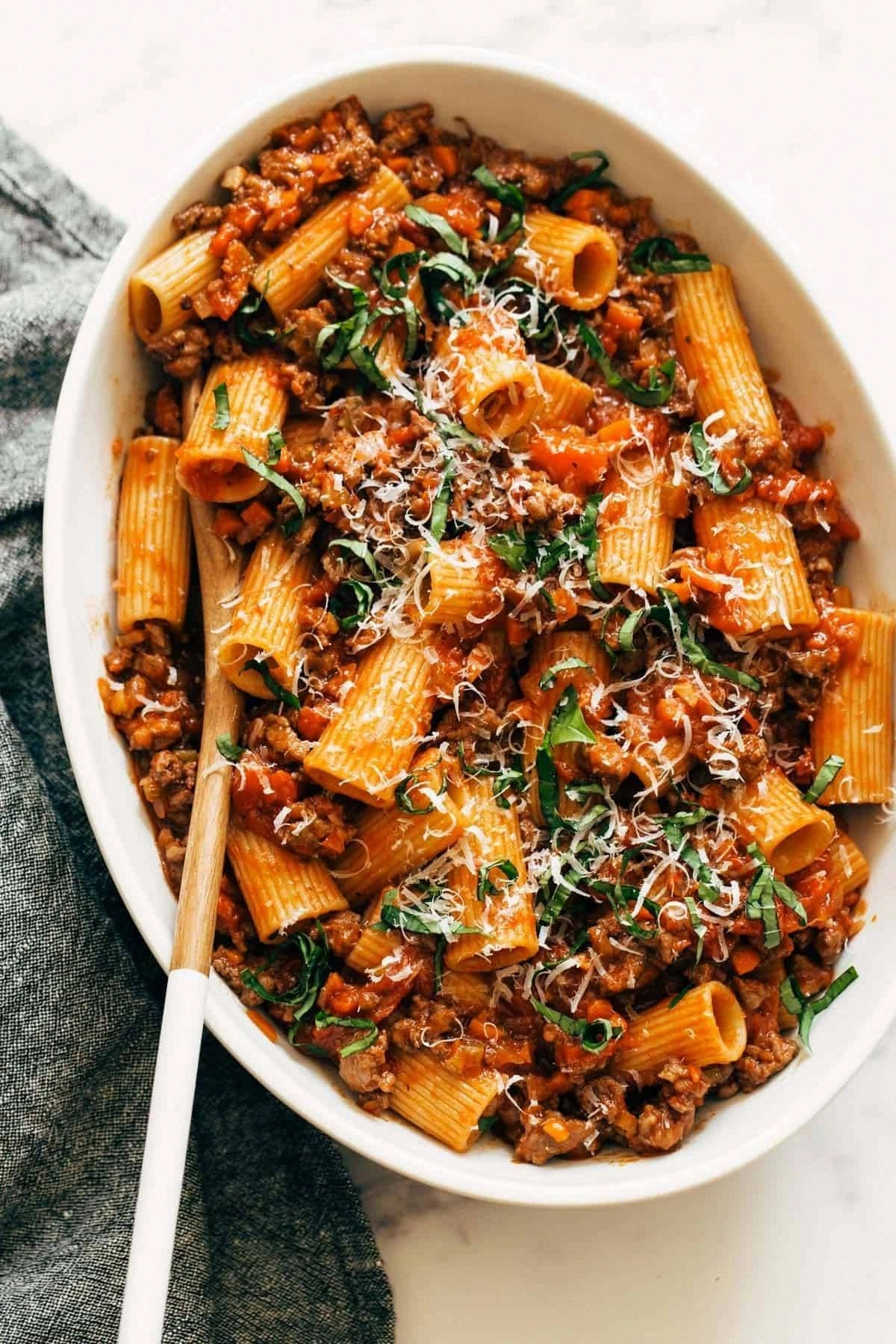 Spicy Sausage Rigatoni