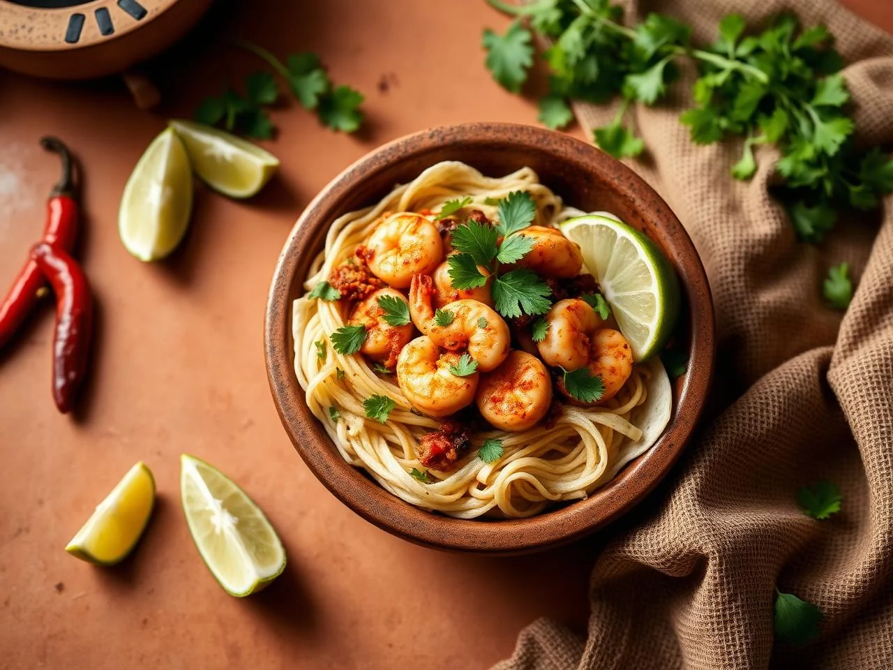Spicy Shrimp Burrito Bowl