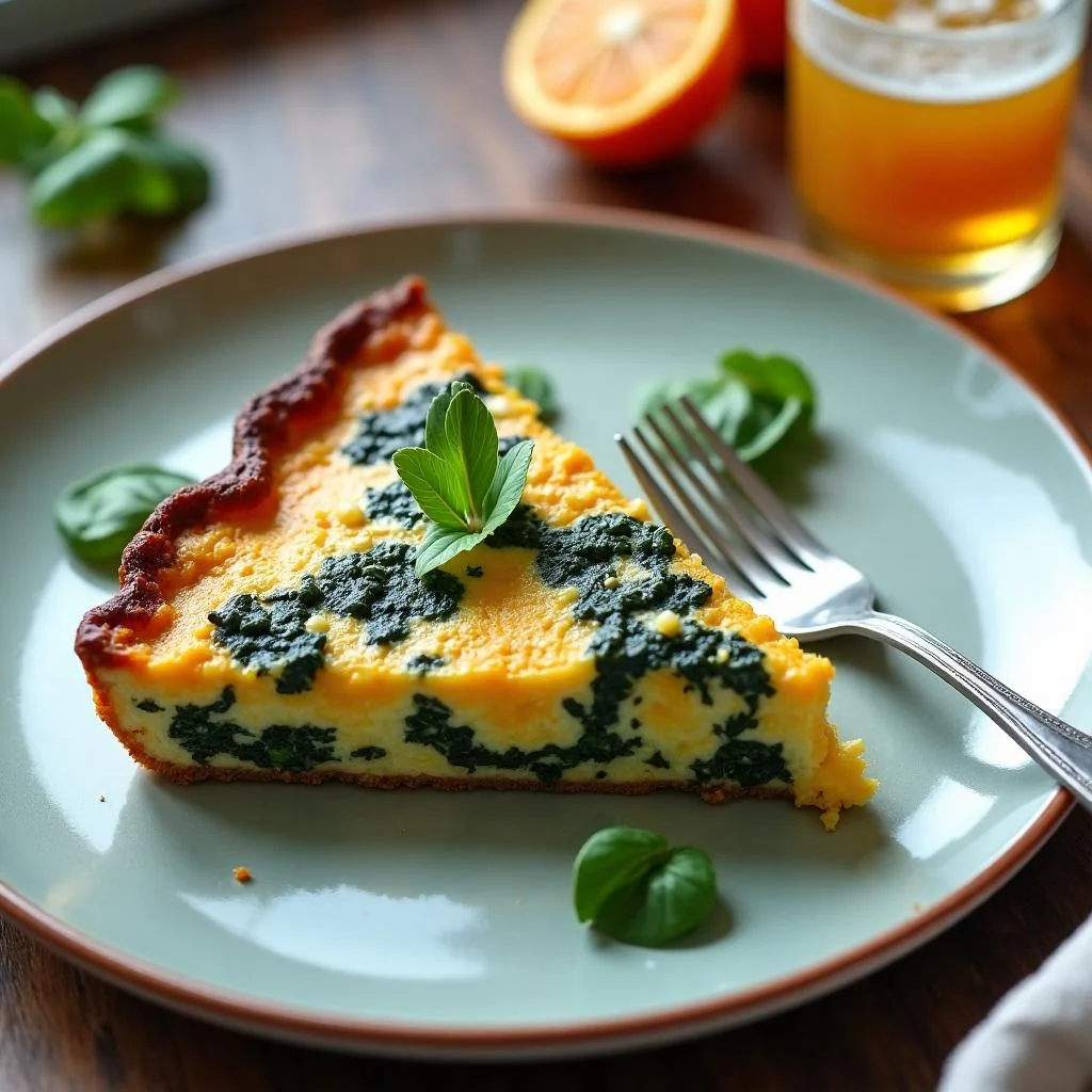 Spinach and Feta Frittata