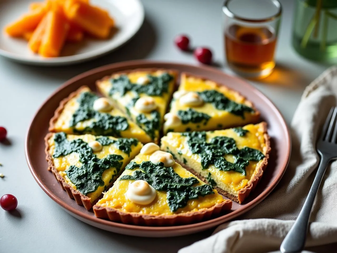 Spinach and Feta Frittata