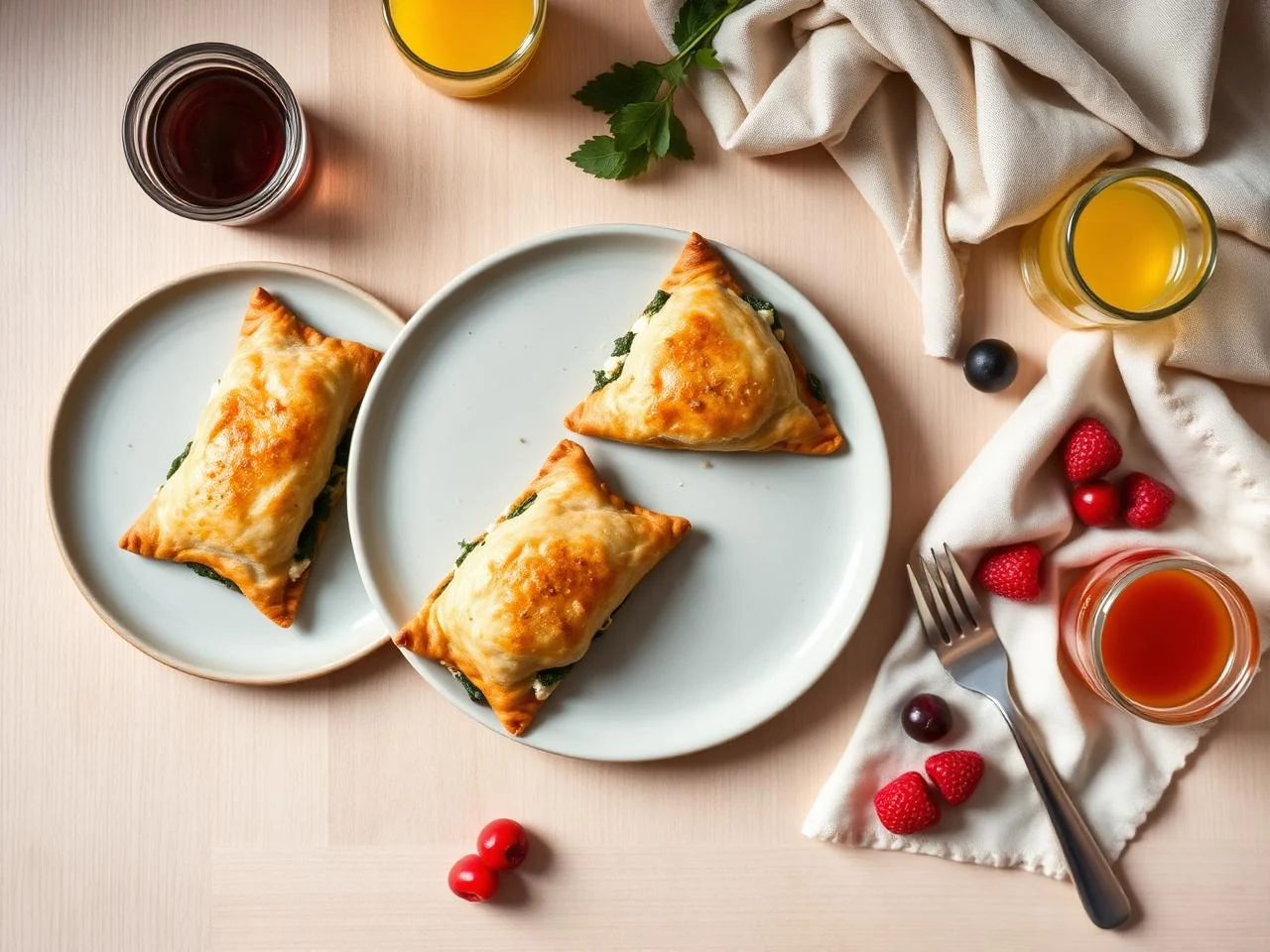 Spinach And Feta Turnovers