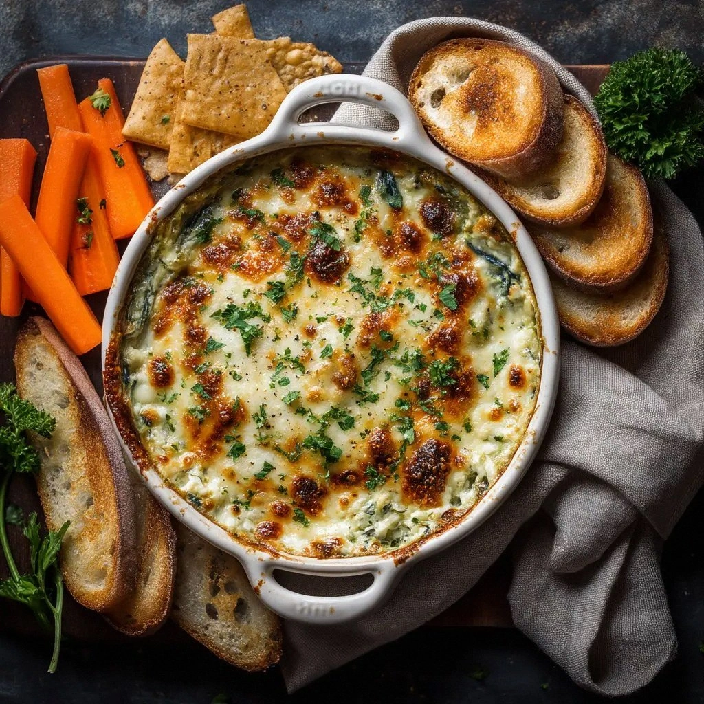 Spinach Artichoke Dip (The Ult