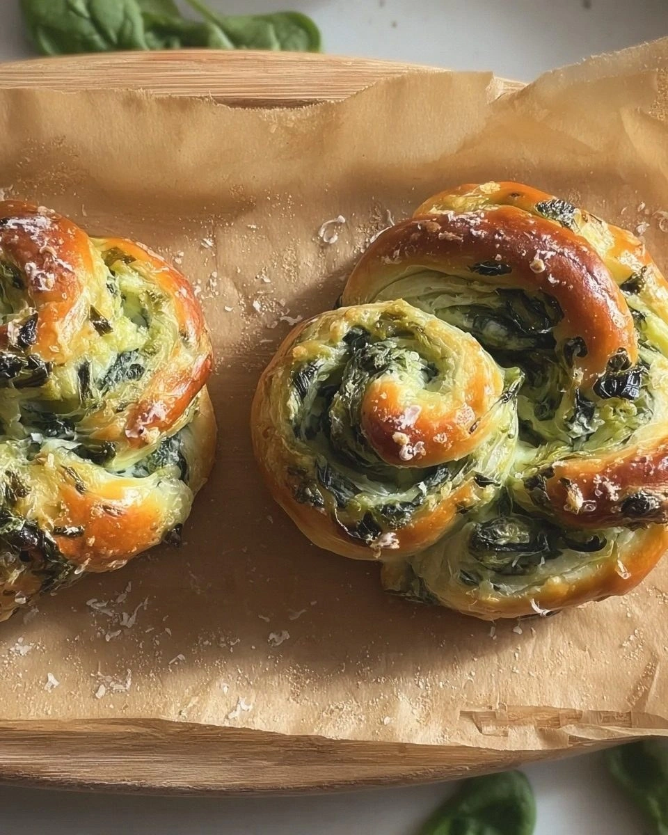 Spinach Artichoke Swirls