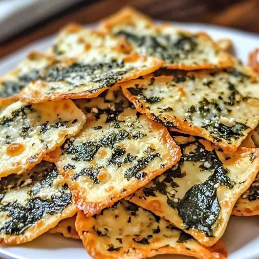 Spinach Feta Cheese Crisps: The Ultimate Healthy Snack Recipe