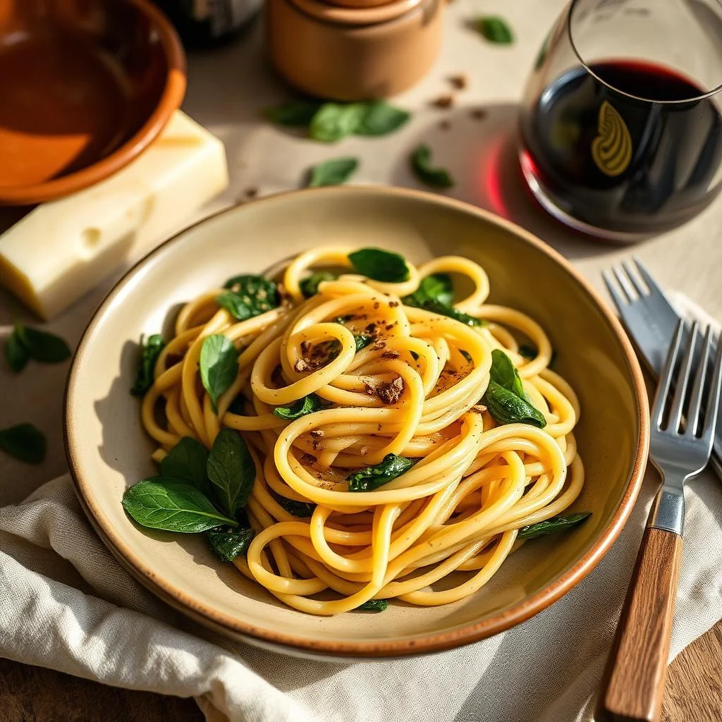 Spinach Pasta Salad