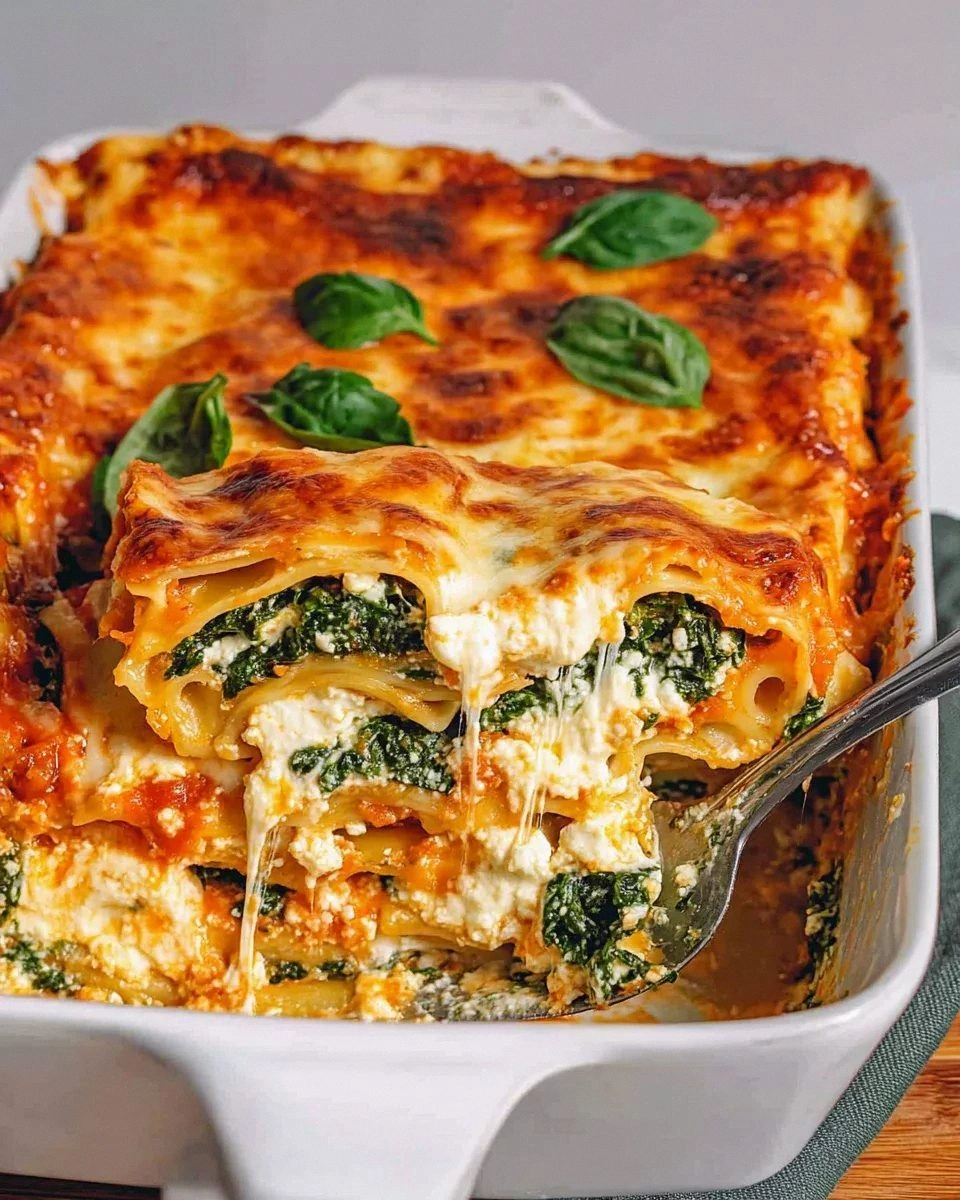 Spinach Ricotta Lasagna Recipe is a must-try dish!