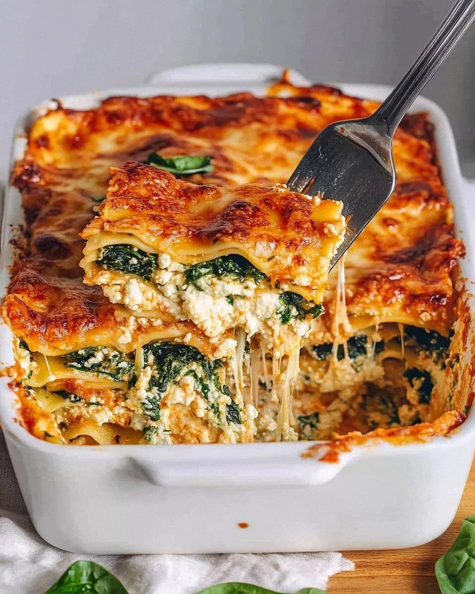 Spinach Ricotta Lasagna Recipe is a must-try dish!