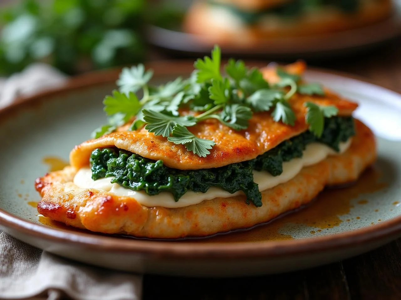 Spinach Stuffed Chicken Breast