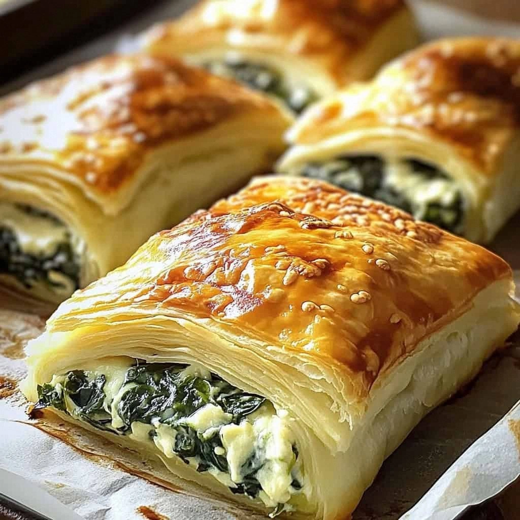 Spinach Stuffed Pastry: A Delicious & Easy Recipe