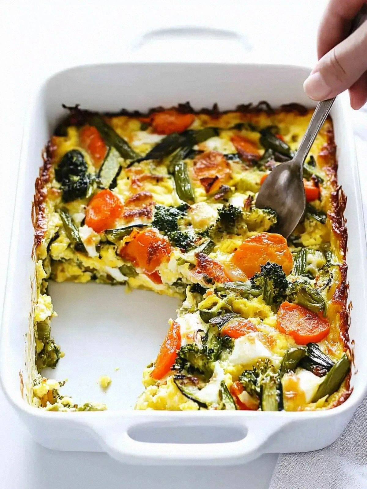 Spring Vegetable Egg Casserole