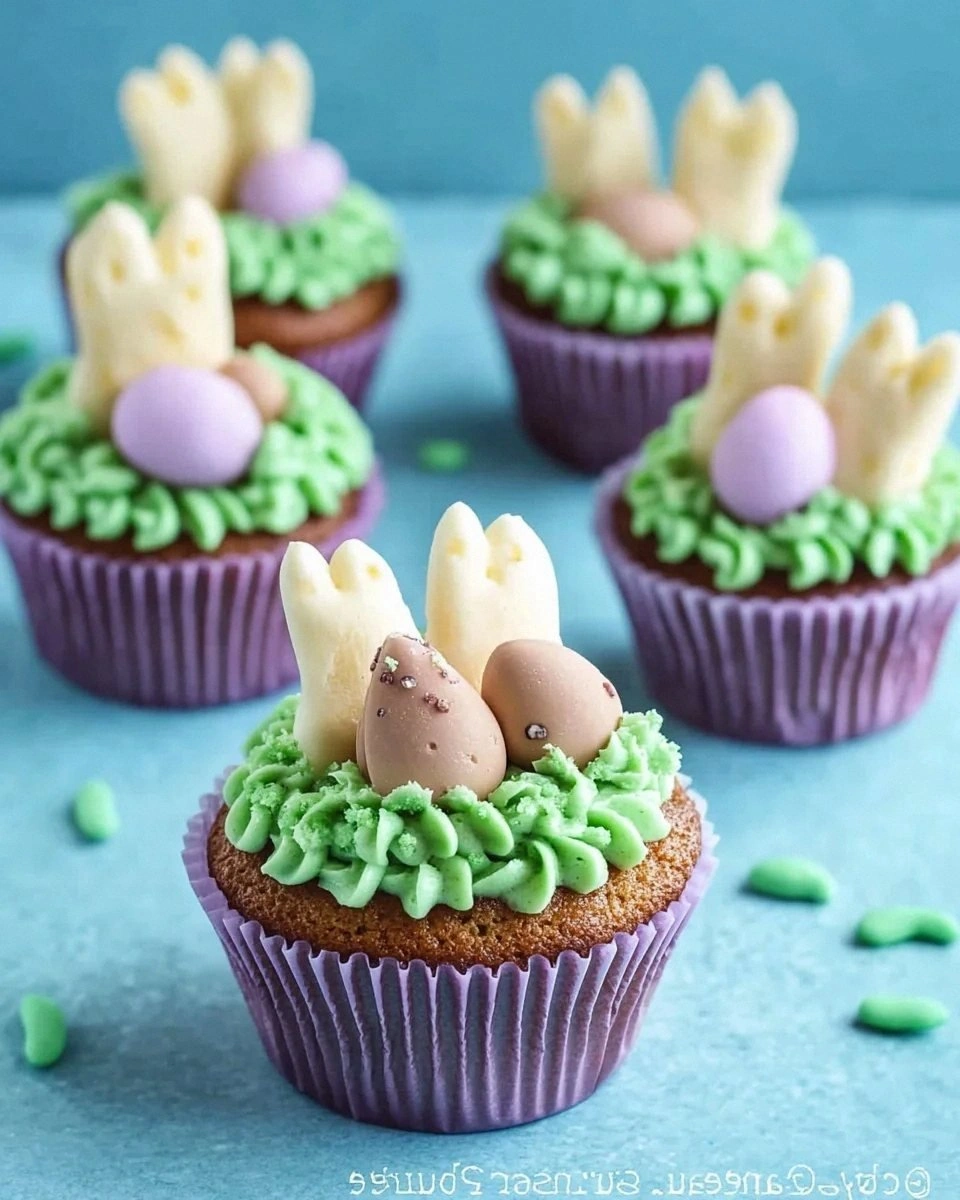 Springtime Bunny Cupcakes: A Delightful Easter Tradition