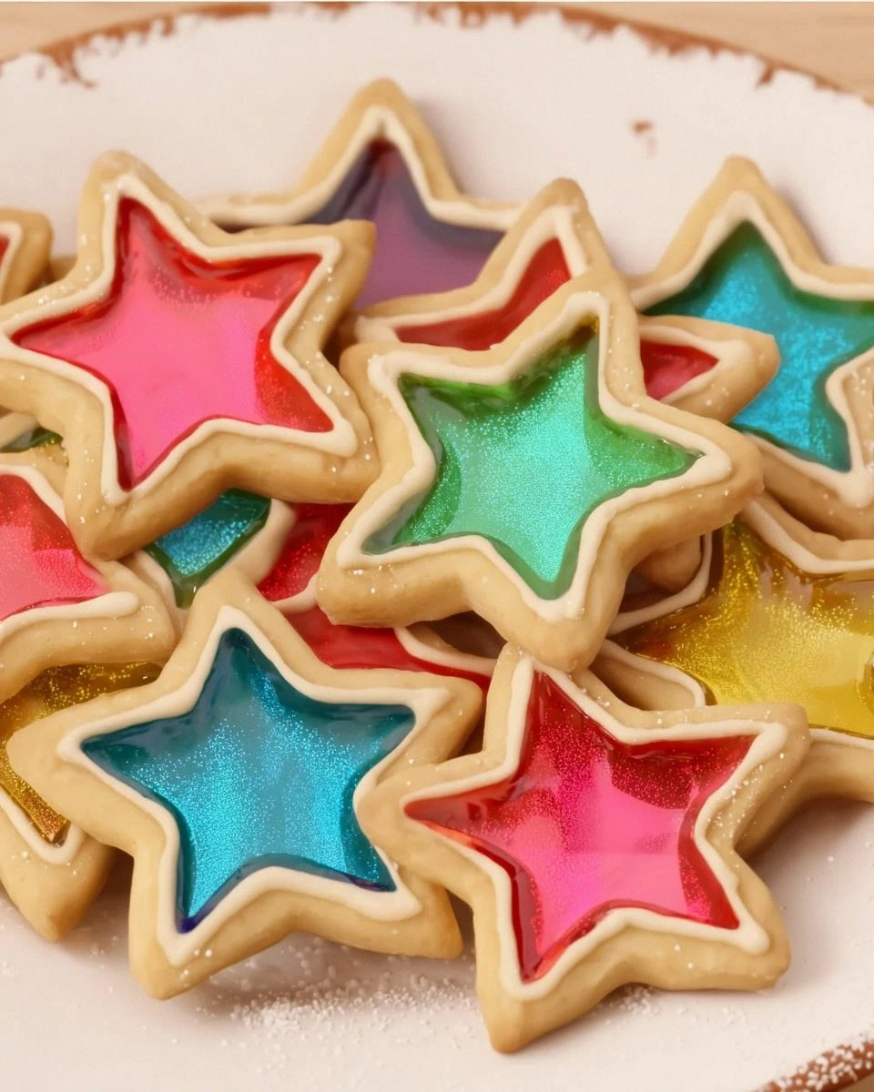 Stained Glass Cookies