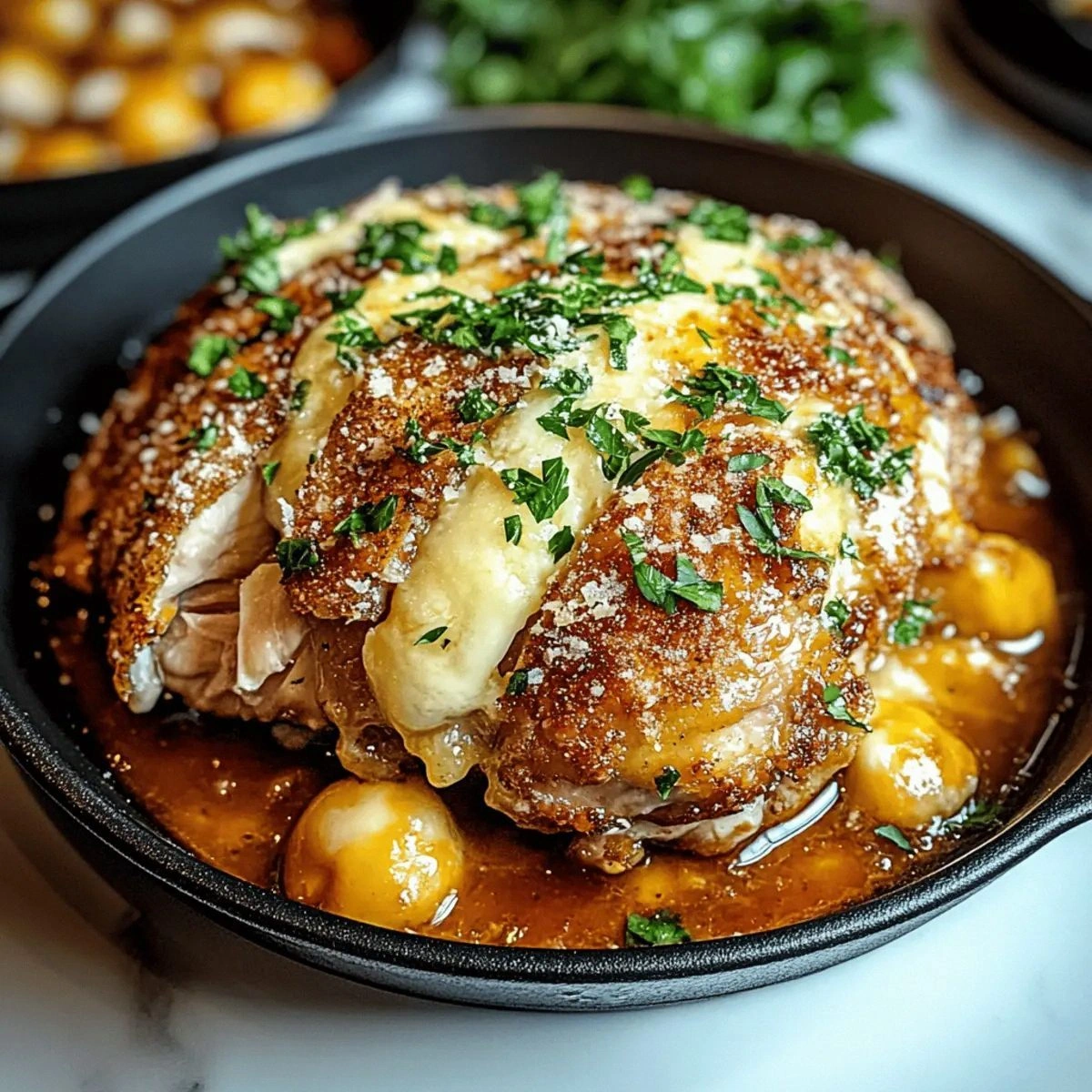 Steakhouse Parmesan Chicken fo