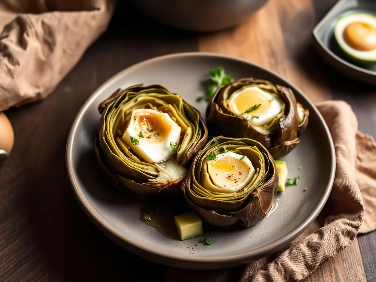 Steamed Artichokes