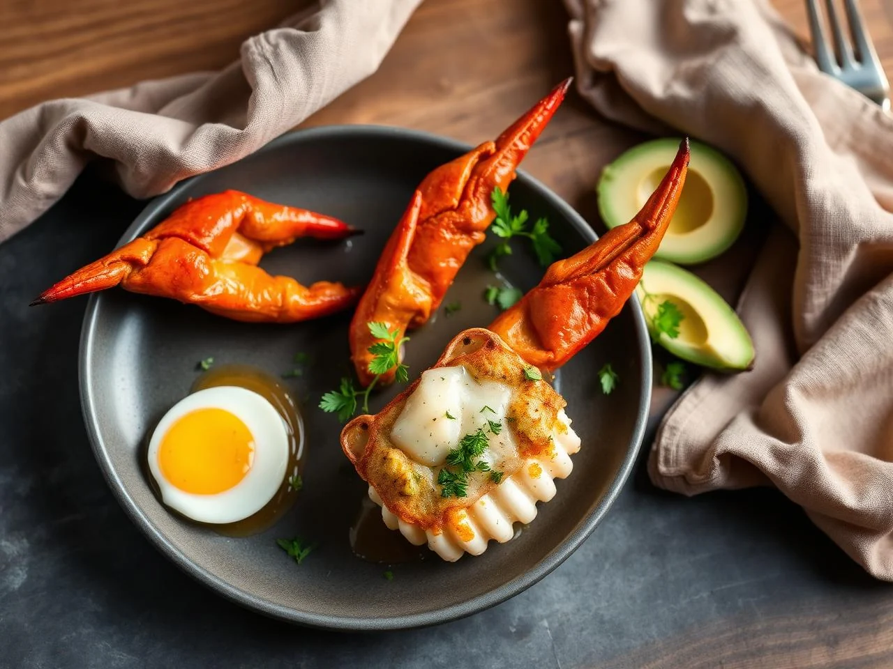 Steamed Crab Legs
