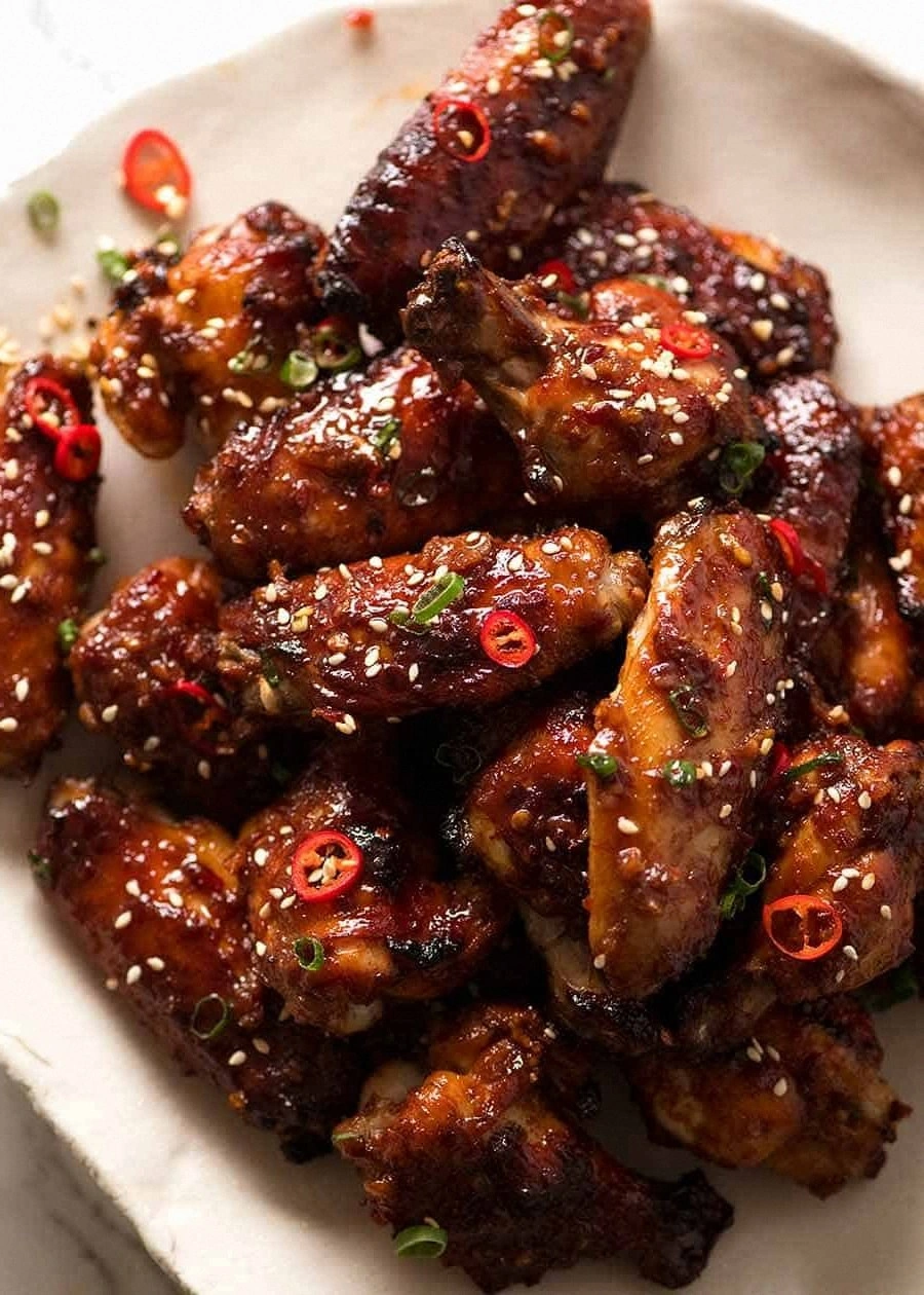 Sticky Baked Chinese Chicken W