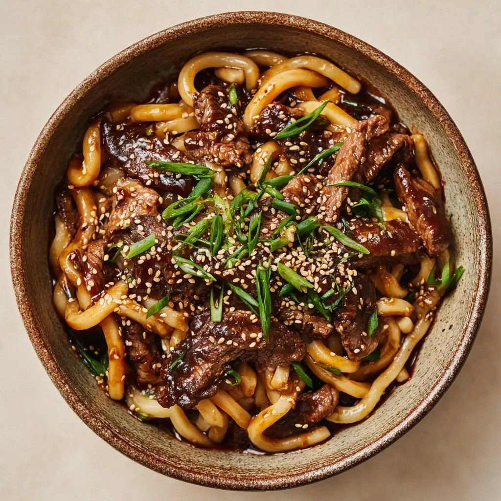Sticky Beef Noodles: The Ultim