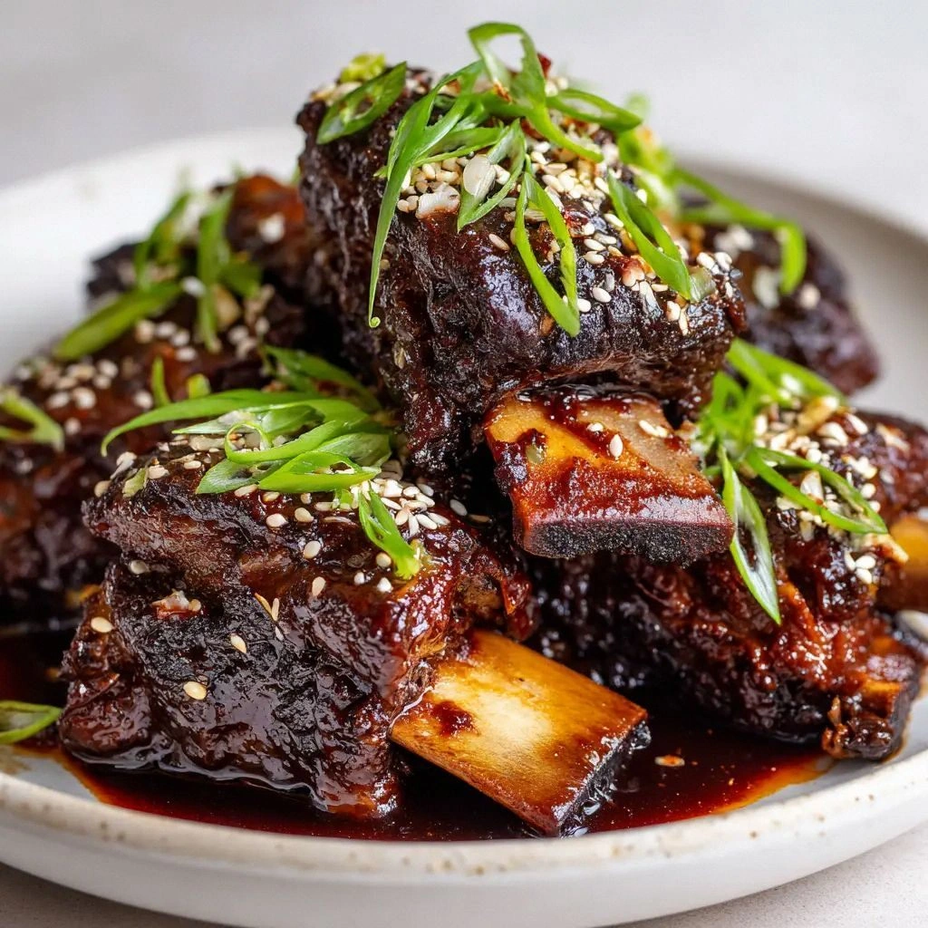 Sticky Caramelized Asian Beef 