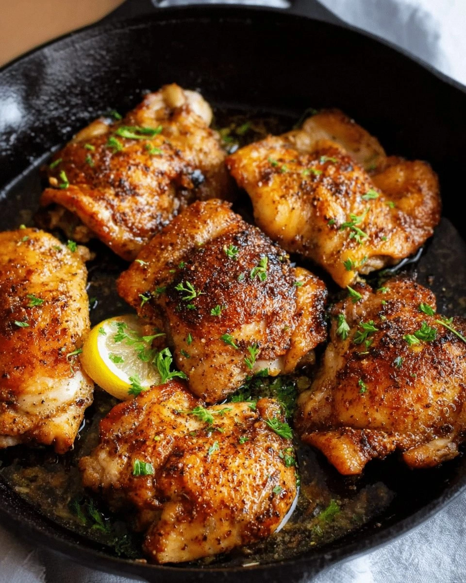 Stove Top Chicken Thighs