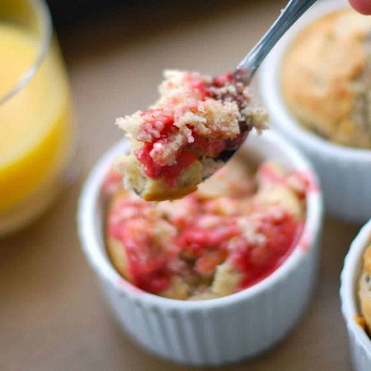 Strawberry Breakfast Cakes
